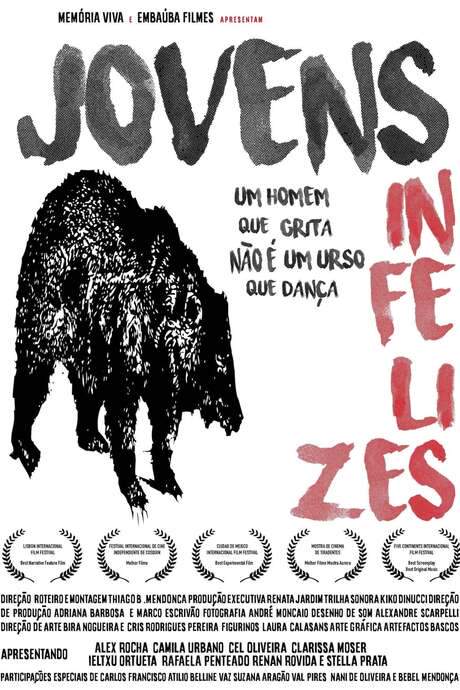 Young and Miserable or a Man Screaming Is Not a Dancing Bear